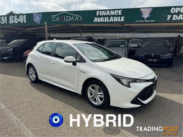 2022 TOYOTA COROLLA ASCENT SPORT HYBRID ZWE211R HATCHBACK