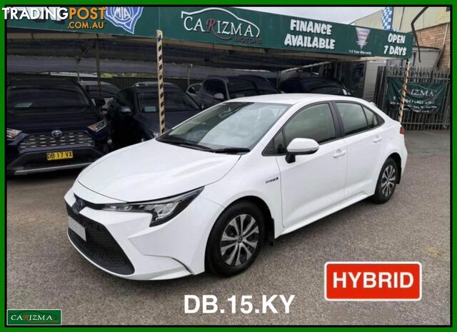 2021 TOYOTA COROLLA ASCENT SPORT HYBRID ZWE211R 4D SEDAN