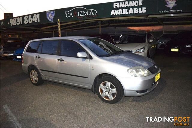 2003 TOYOTA COROLLA ASCENT ZZE122R WAGON