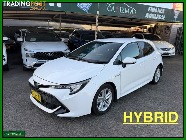 2021 TOYOTA COROLLA ASCENT SPORT HYBRID ZWE211R 5D HATCHBACK
