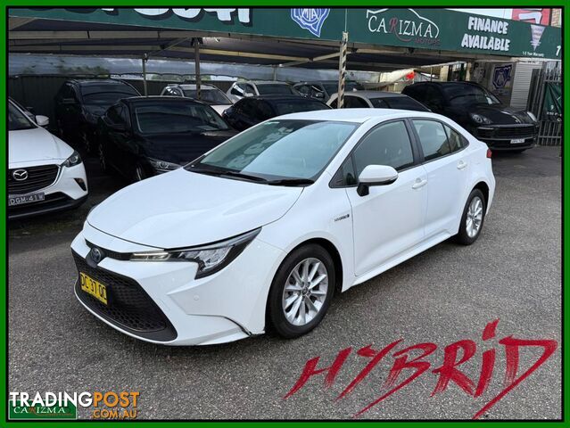 2021 TOYOTA COROLLA ASCENT SPORT HYBRID ZWE211R 4D SEDAN