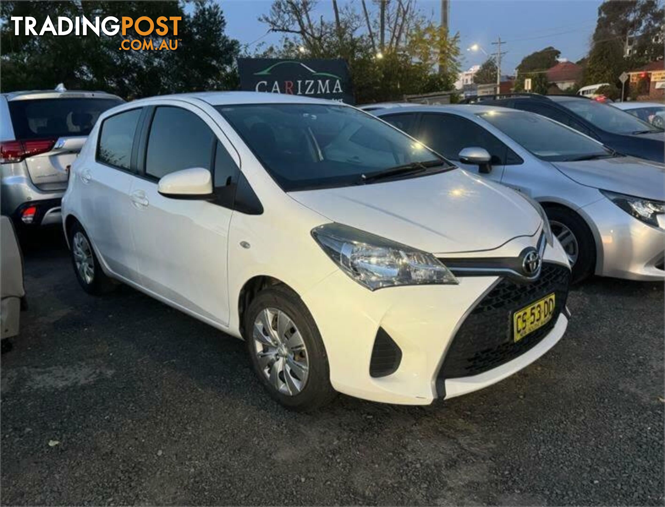 2015 TOYOTA YARIS ASCENT NCP130R MY15 HATCH, 5 DOORS, 5 SEATS