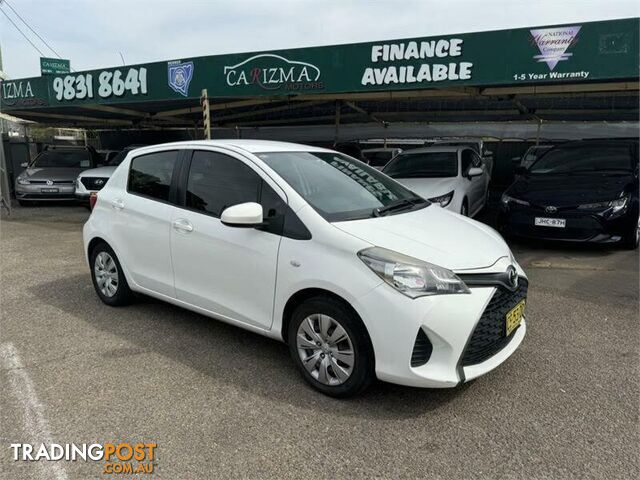 2015 TOYOTA YARIS ASCENT NCP130R MY15 HATCH, 5 DOORS, 5 SEATS