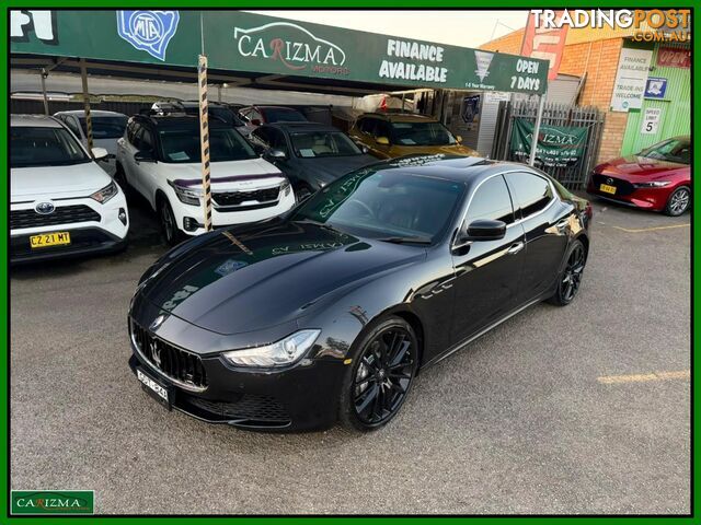 2016 MASERATI GHIBLI M157 4D SEDAN