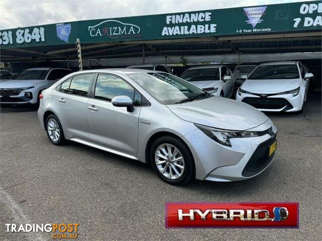 2021 TOYOTA COROLLA ASCENT SPORT HYBRID ZWE211R SEDAN, 4 DOORS, 5 SEATS