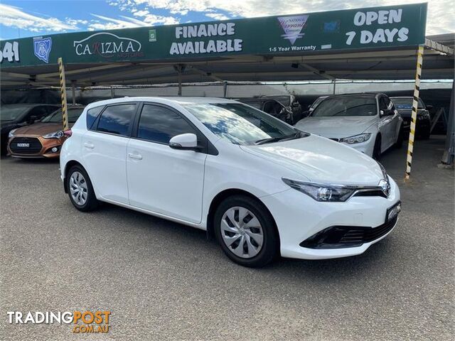 2018 TOYOTA COROLLA ASCENT ZRE182R MY17 HATCH