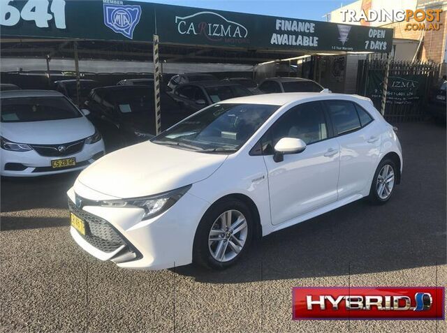 2018 TOYOTA COROLLA ASCENT SPORT (HYBRID) ZWE211R HATCH