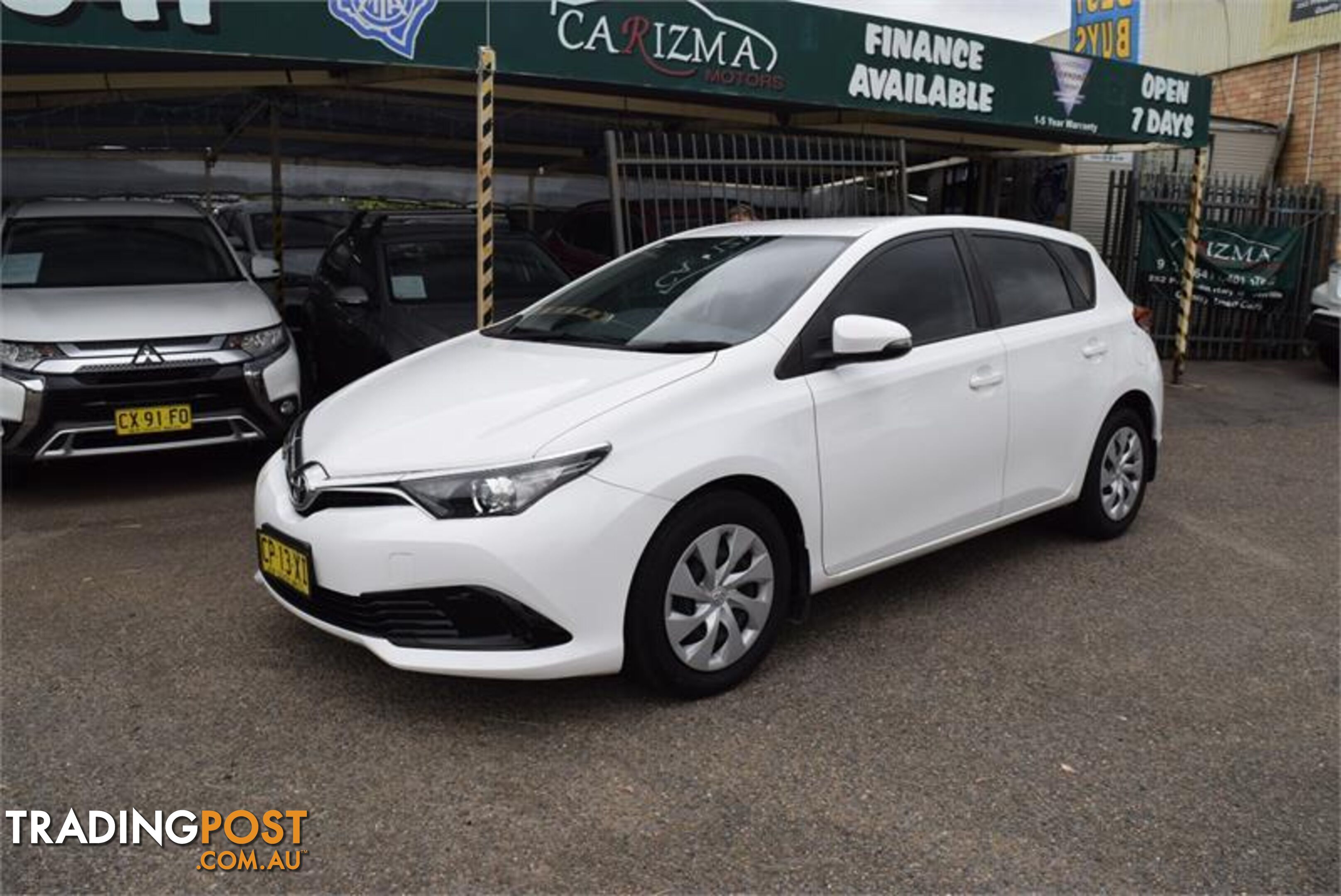 2018 TOYOTA COROLLA ASCENT ZRE182R MY17 HATCH