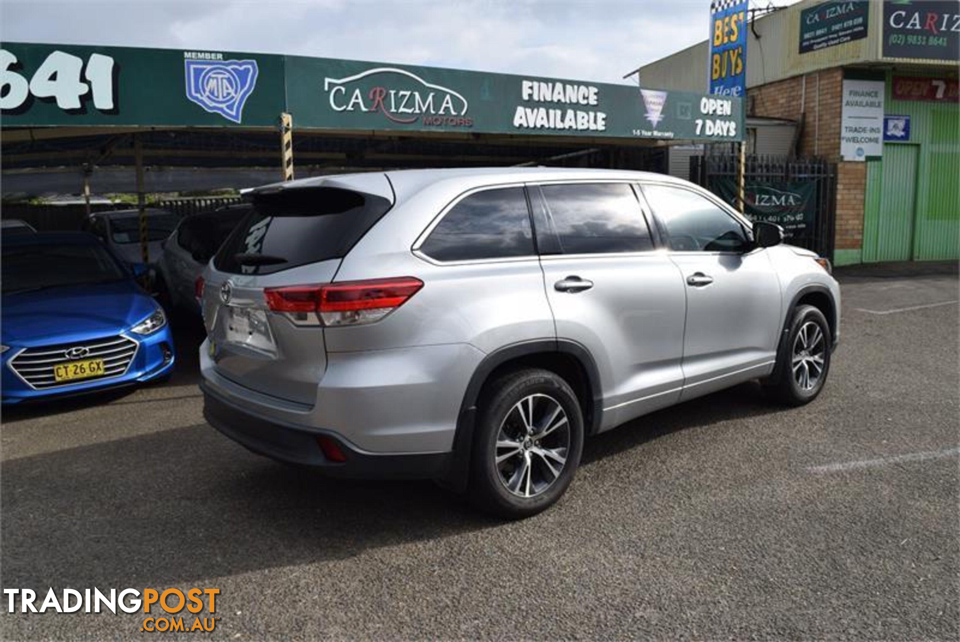 2018 TOYOTA KLUGER GX (4X2) GSU50R SUV, 4 DOORS, 7 SEATS