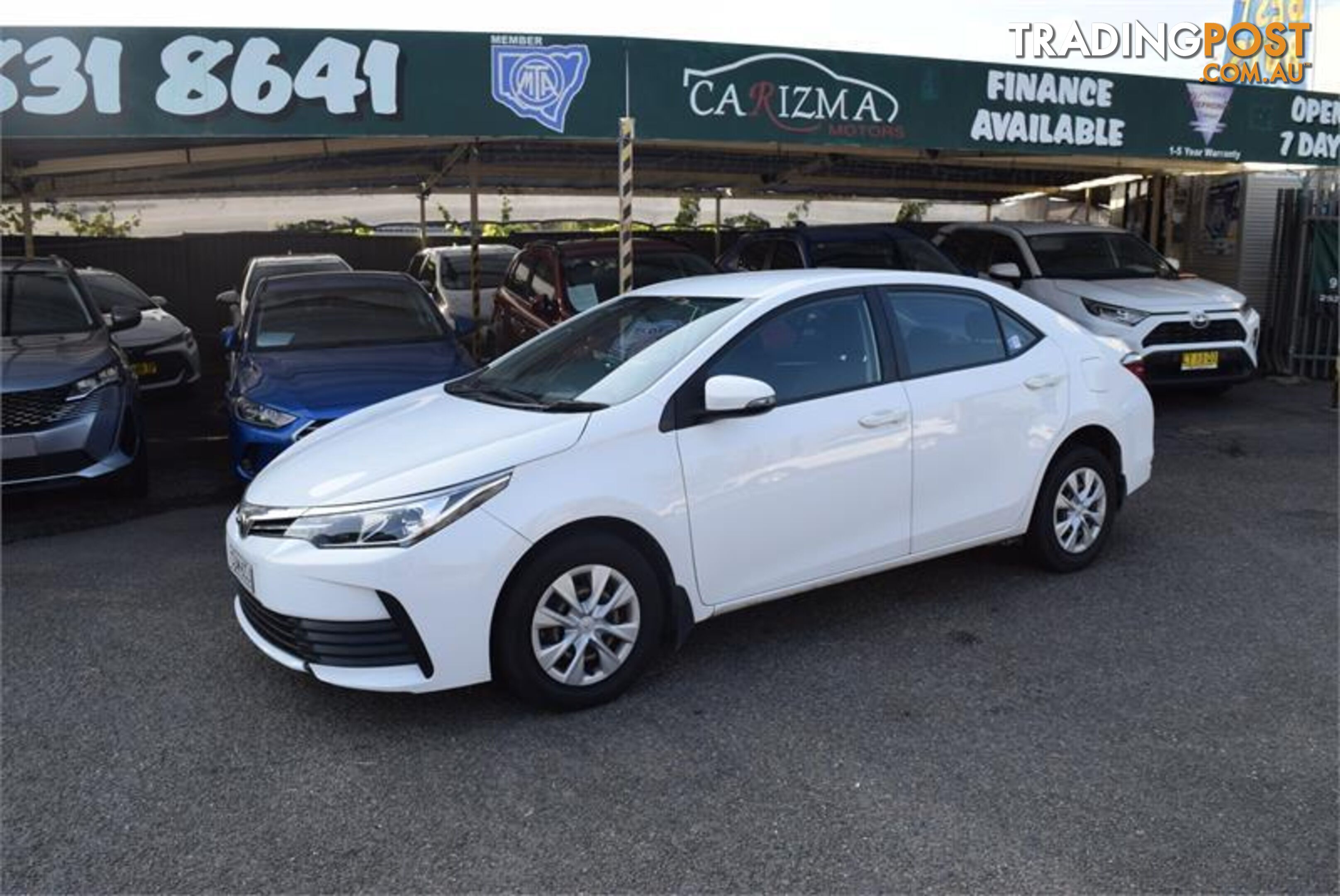 2018 TOYOTA COROLLA ASCENT ZRE172R MY17 SEDAN