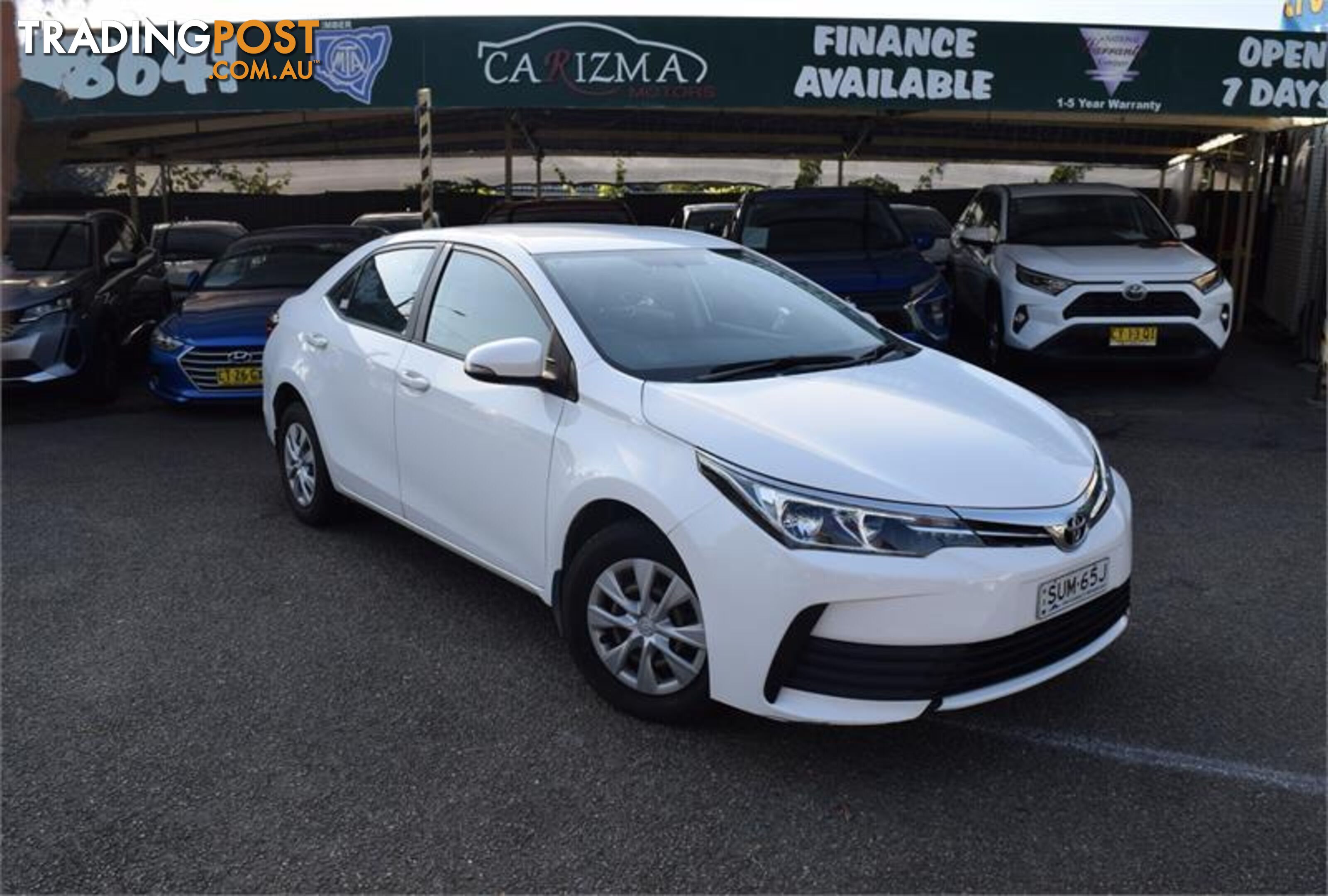 2018 TOYOTA COROLLA ASCENT ZRE172R MY17 SEDAN