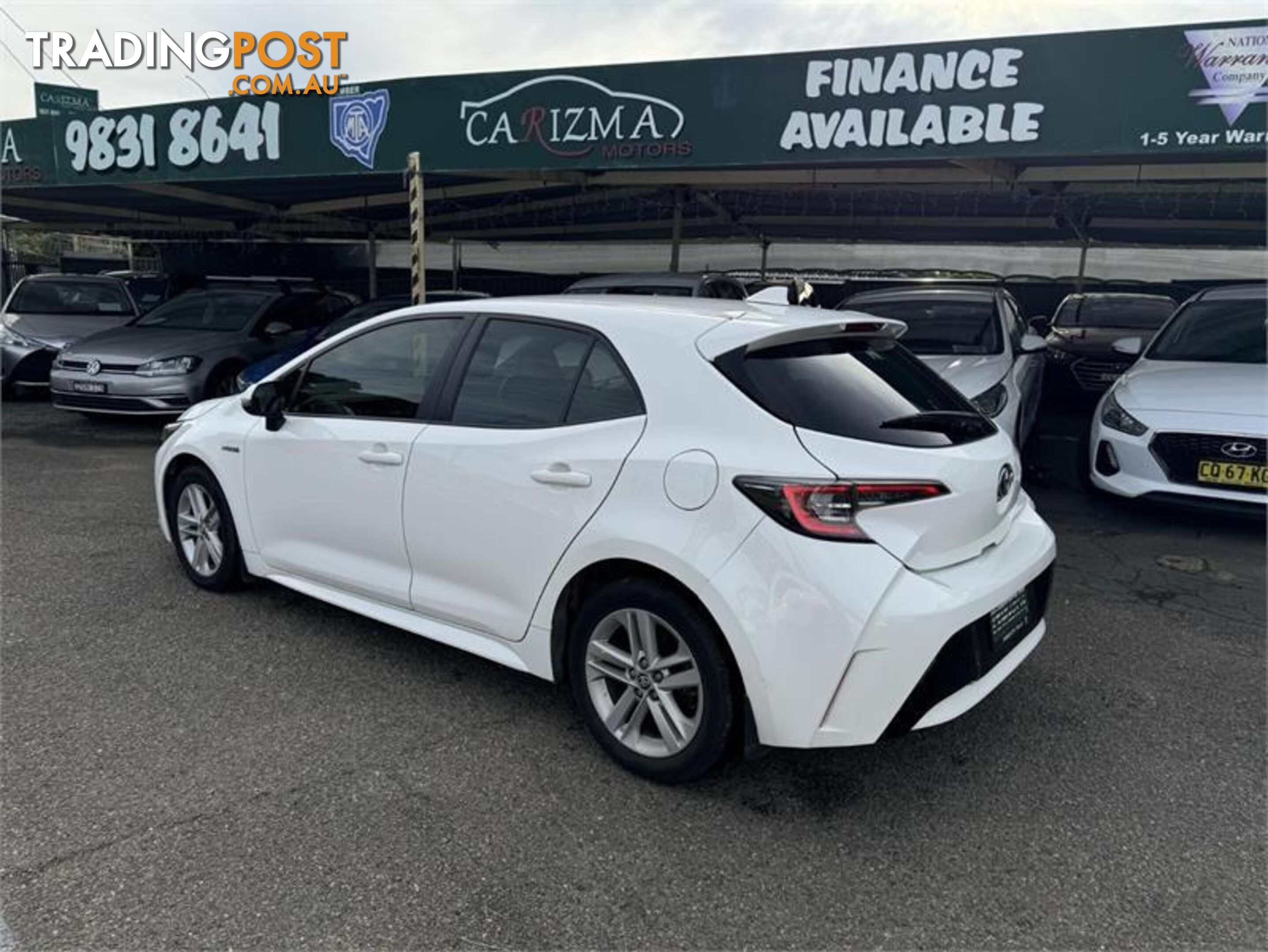 2020 TOYOTA COROLLA ASCENT SPORT HYBRID ZWE211R HATCH, 5 DOORS, 5 SEATS