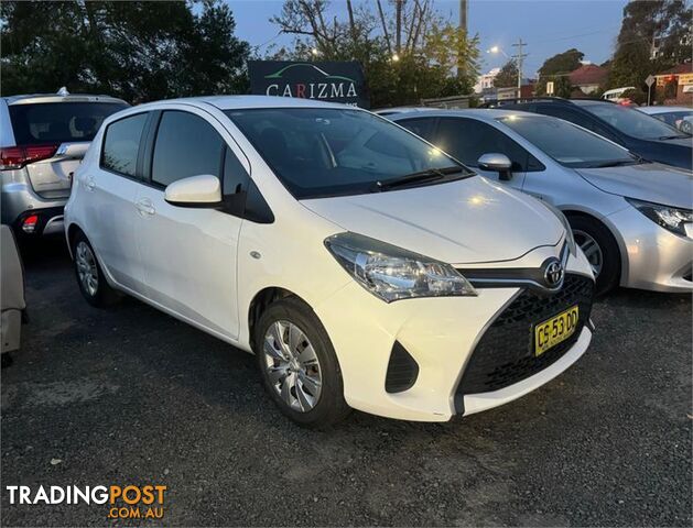 2015 TOYOTA YARIS ASCENT NCP130R MY15 HATCH, 5 DOORS, 5 SEATS