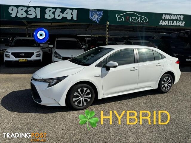 2021 TOYOTA COROLLA ASCENT SPORT (HYBRID) ZWE211R SEDAN, 4 DOORS, 5 SEATS