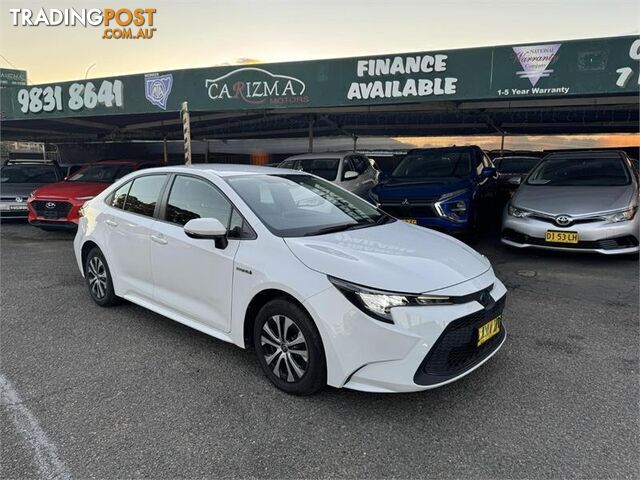 2021 TOYOTA COROLLA ASCENT SPORT (HYBRID) ZWE211R SEDAN, 4 DOORS, 5 SEATS