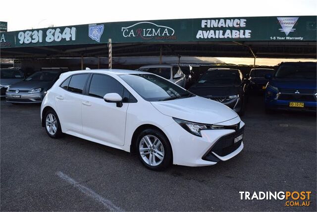 2022 TOYOTA COROLLA ASCENT SPORT MZEA12R HATCH, 5 DOORS, 5 SEATS