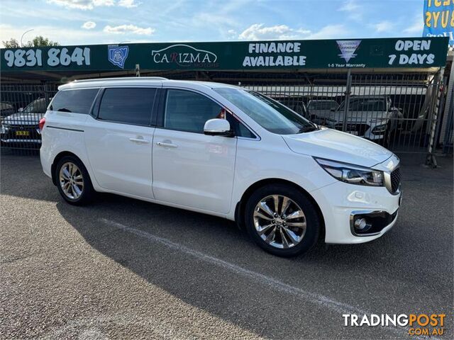 2017 KIA CARNIVAL PLATINUM YP MY18 WAGON, 4 DOORS, 8 SEATS