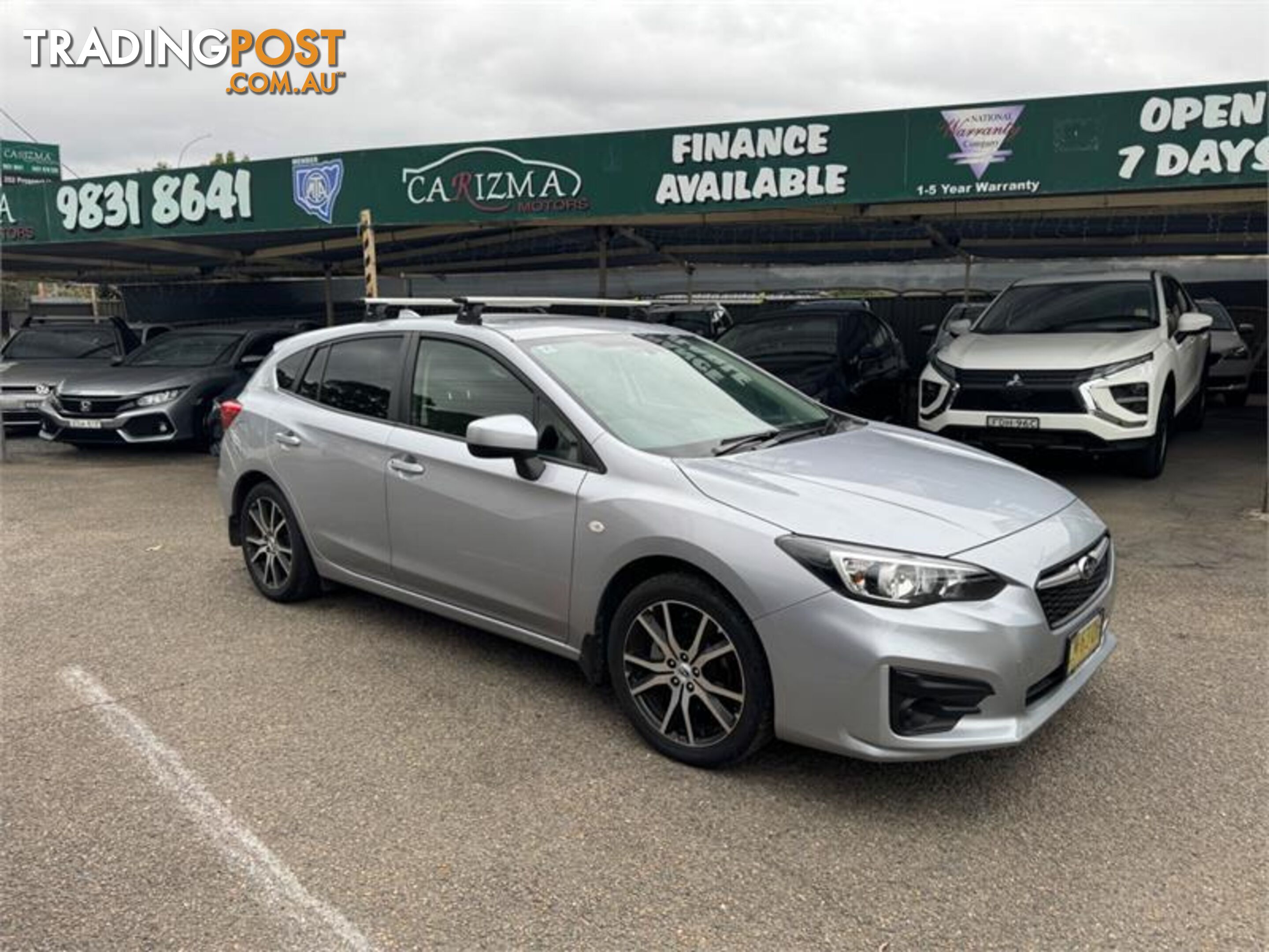 2017 SUBARU IMPREZA 2.0I (AWD) MY18 HATCH, 5 DOORS, 5 SEATS