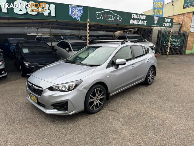 2017 SUBARU IMPREZA 2.0I (AWD) MY18 HATCH, 5 DOORS, 5 SEATS