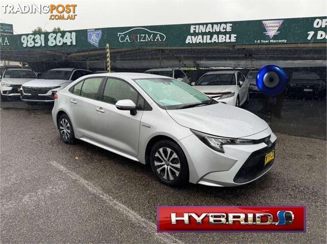 2019 TOYOTA COROLLA ASCENT SPORT (HYBRID) ZWE211R SEDAN