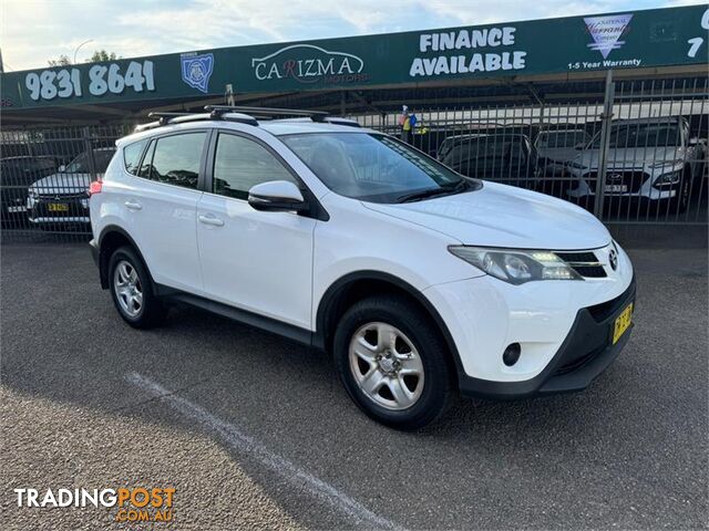 2013 TOYOTA RAV4 GX (2WD) ZSA42R SUV, 4 DOORS, 5 SEATS