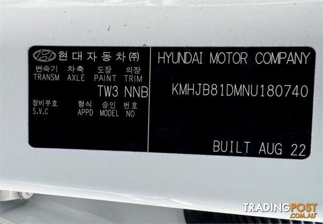 2022 HYUNDAI TUCSON (FWD) NX4.V1 MY22 SUV, 4 DOORS, 5 SEATS