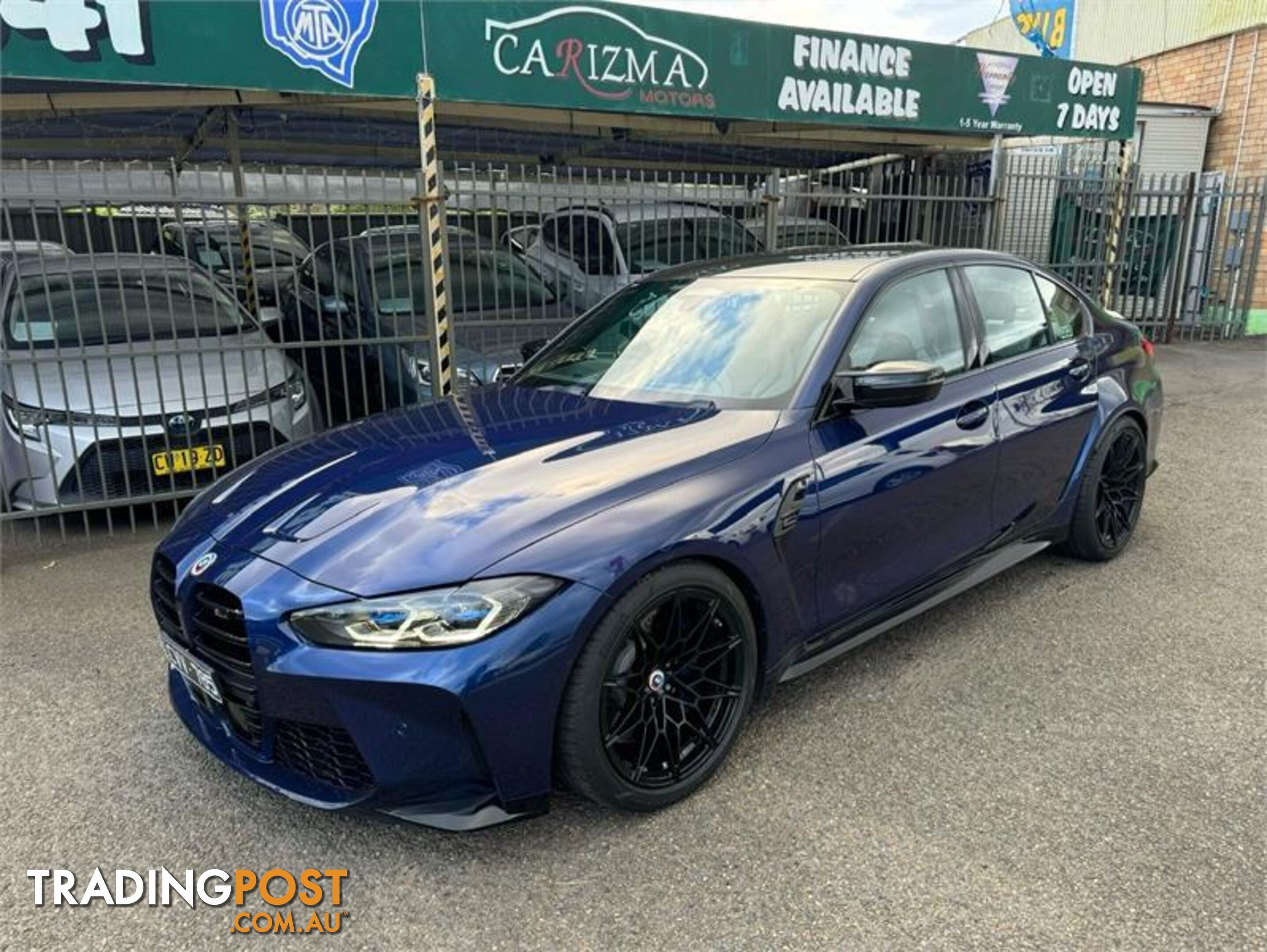 2022 BMW M3 COMPETITION M XDRIVE G80 SEDAN, 4 DOORS, 5 SEATS