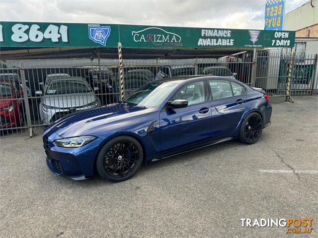 2022 BMW M3 COMPETITION M XDRIVE G80 SEDAN, 4 DOORS, 5 SEATS