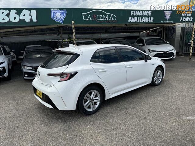 2020 TOYOTA COROLLA ASCENT SPORT (HYBRID) ZWE211R HATCH, 5 DOORS, 5 SEATS