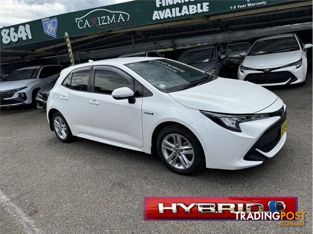 2020 TOYOTA COROLLA ASCENT SPORT (HYBRID) ZWE211R HATCH, 5 DOORS, 5 SEATS