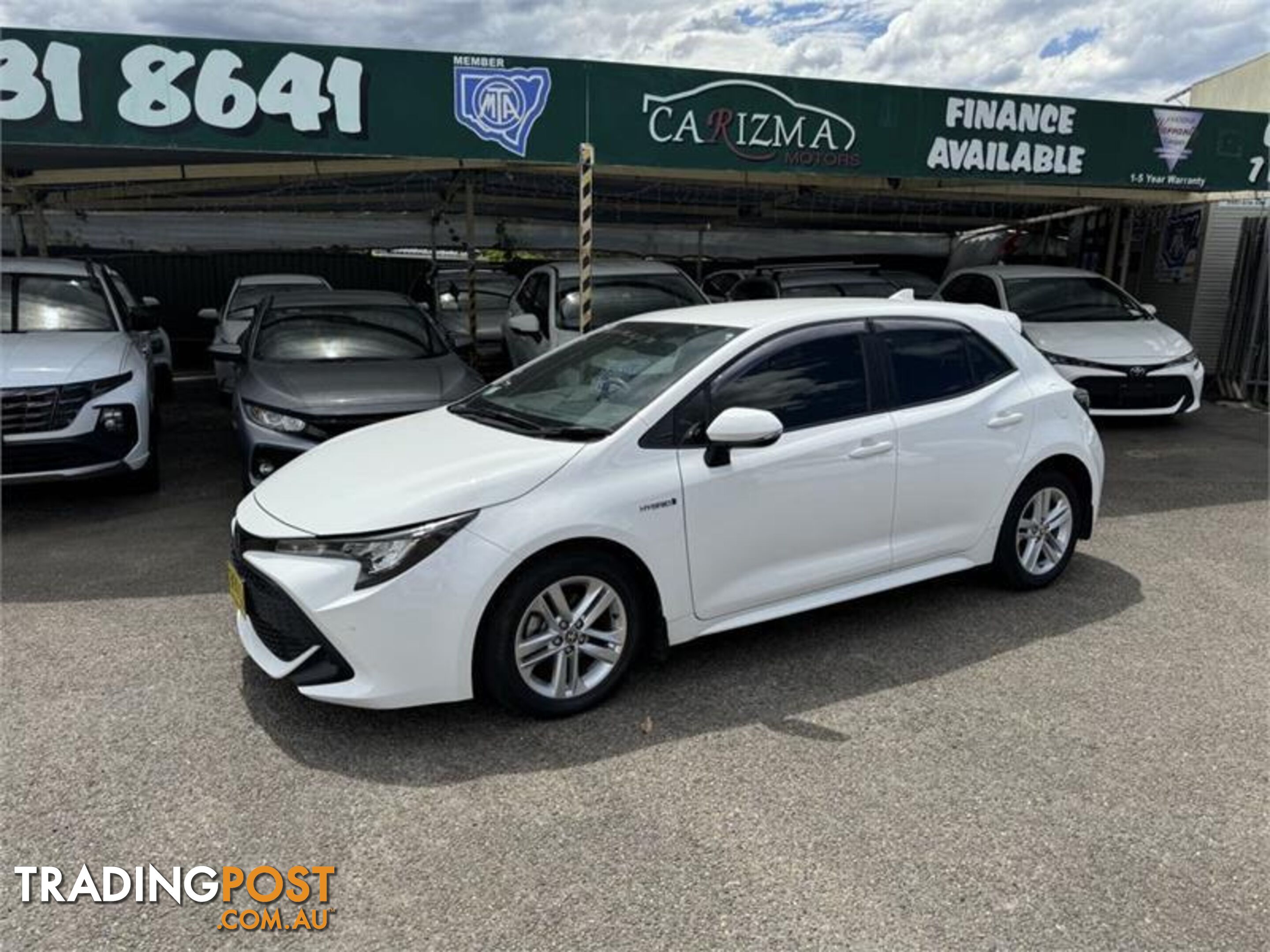 2020 TOYOTA COROLLA ASCENT SPORT (HYBRID) ZWE211R HATCH, 5 DOORS, 5 SEATS