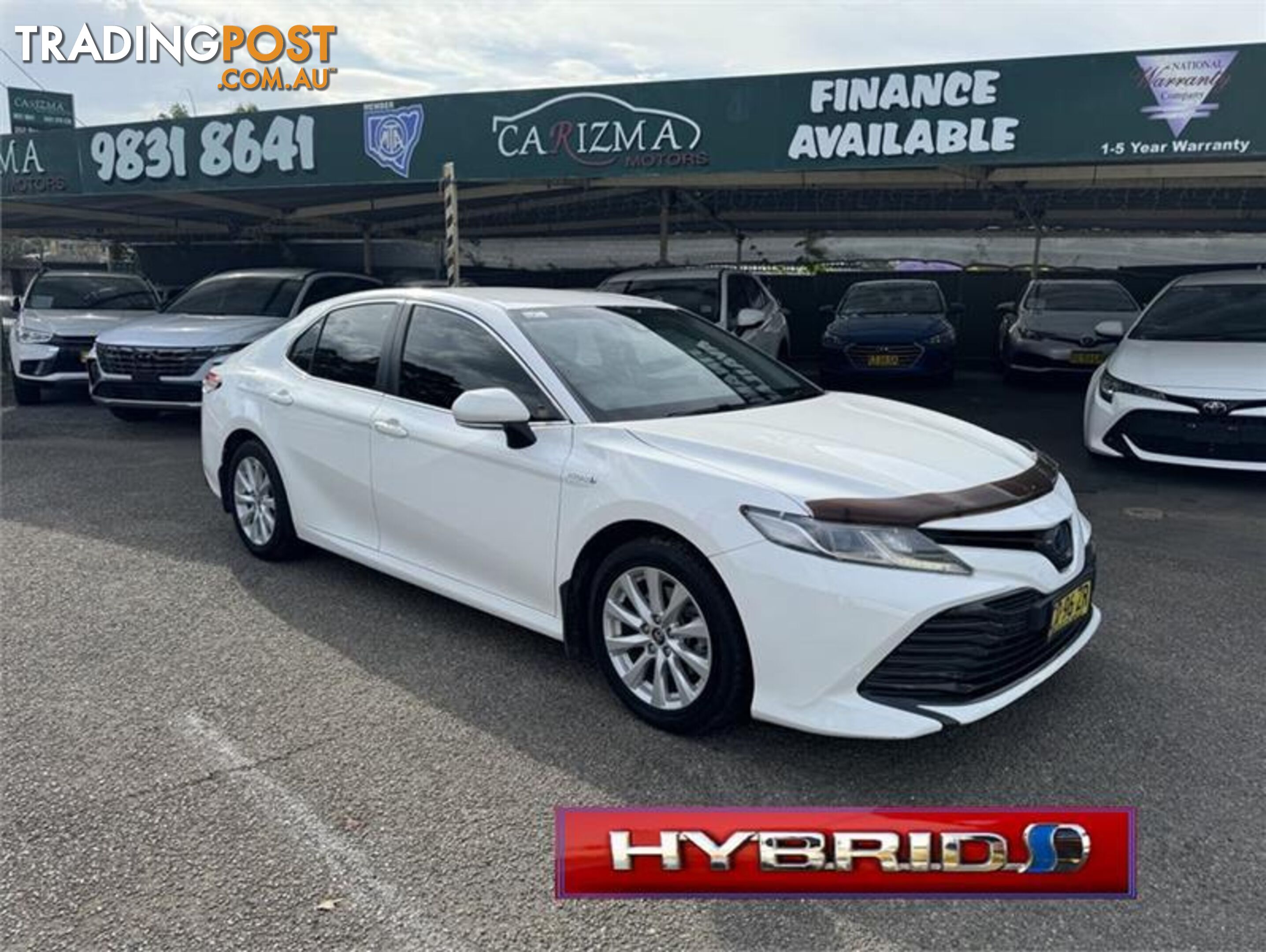 2018 TOYOTA CAMRY ASCENT (HYBRID) AXVH71R MY19 SEDAN