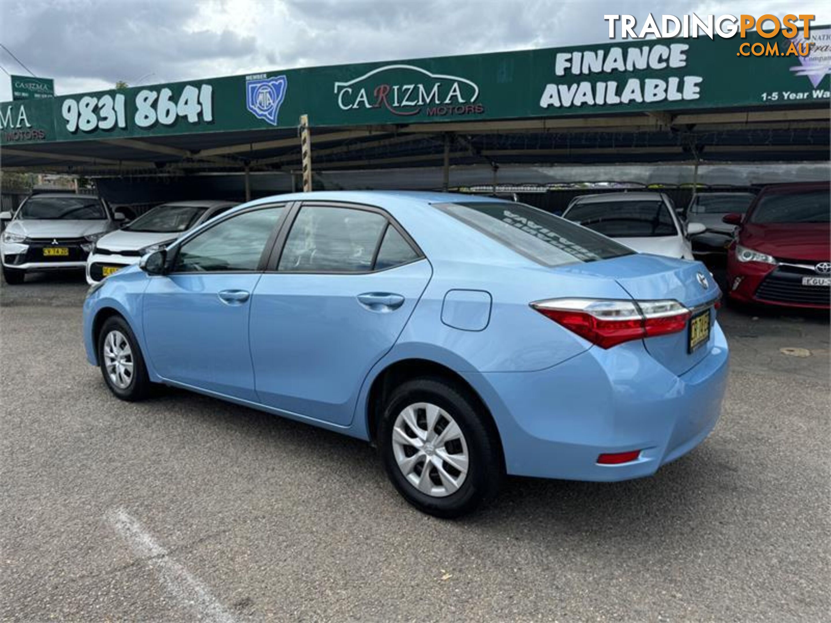 2018 TOYOTA COROLLA ASCENT ZRE172R MY17 SEDAN, 4 DOORS, 5 SEATS