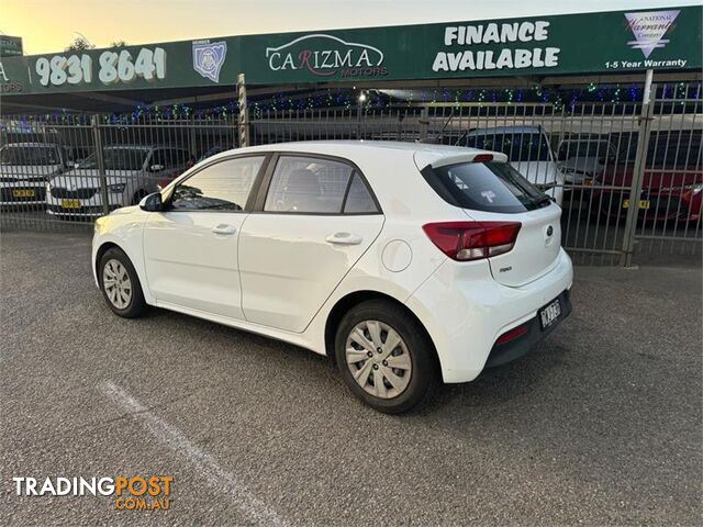 2018 KIA RIO S YB MY18 HATCH, 5 DOORS, 5 SEATS