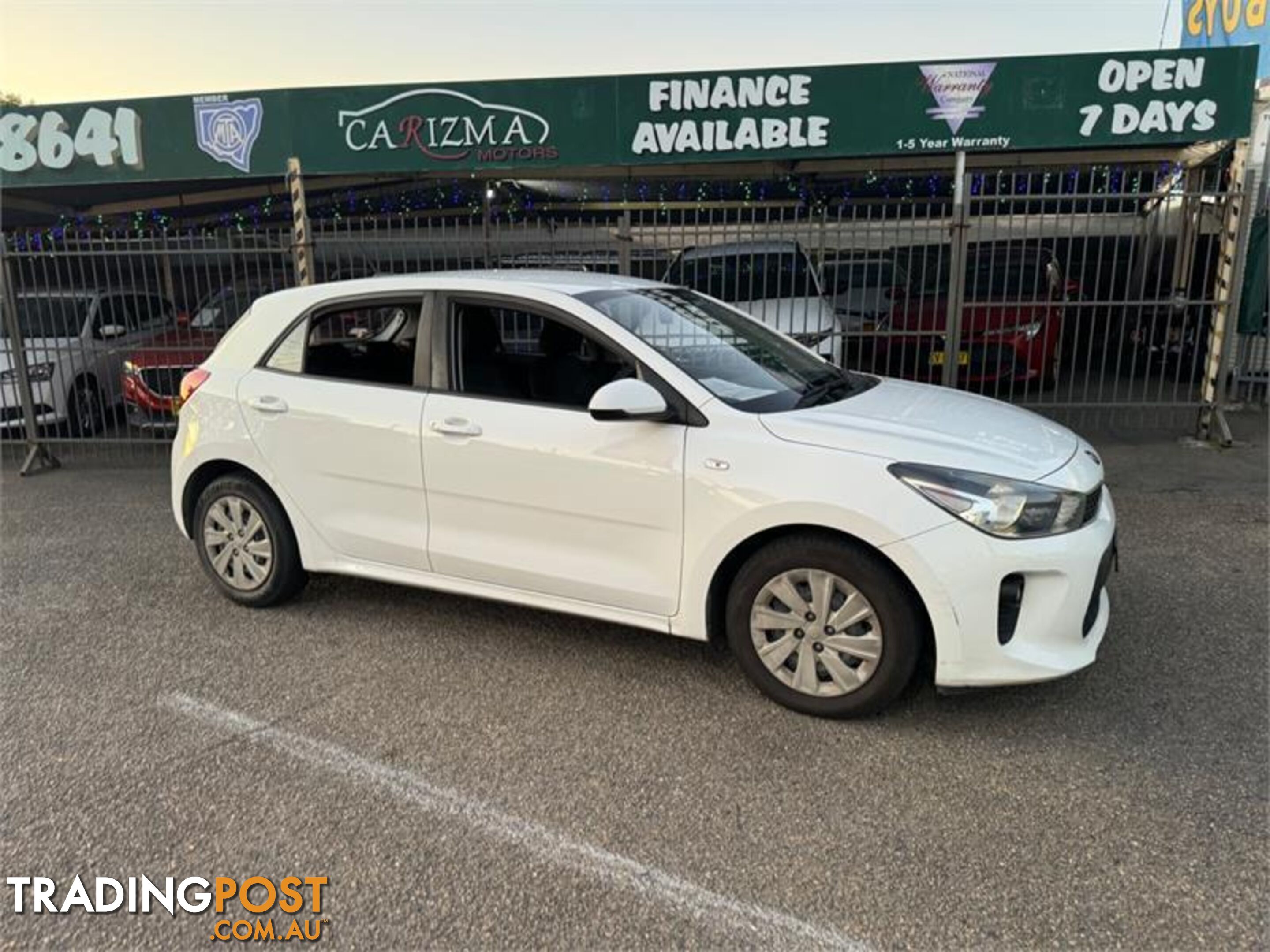 2018 KIA RIO S YB MY18 HATCH, 5 DOORS, 5 SEATS