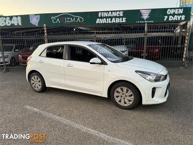 2018 KIA RIO S YB MY18 HATCH, 5 DOORS, 5 SEATS