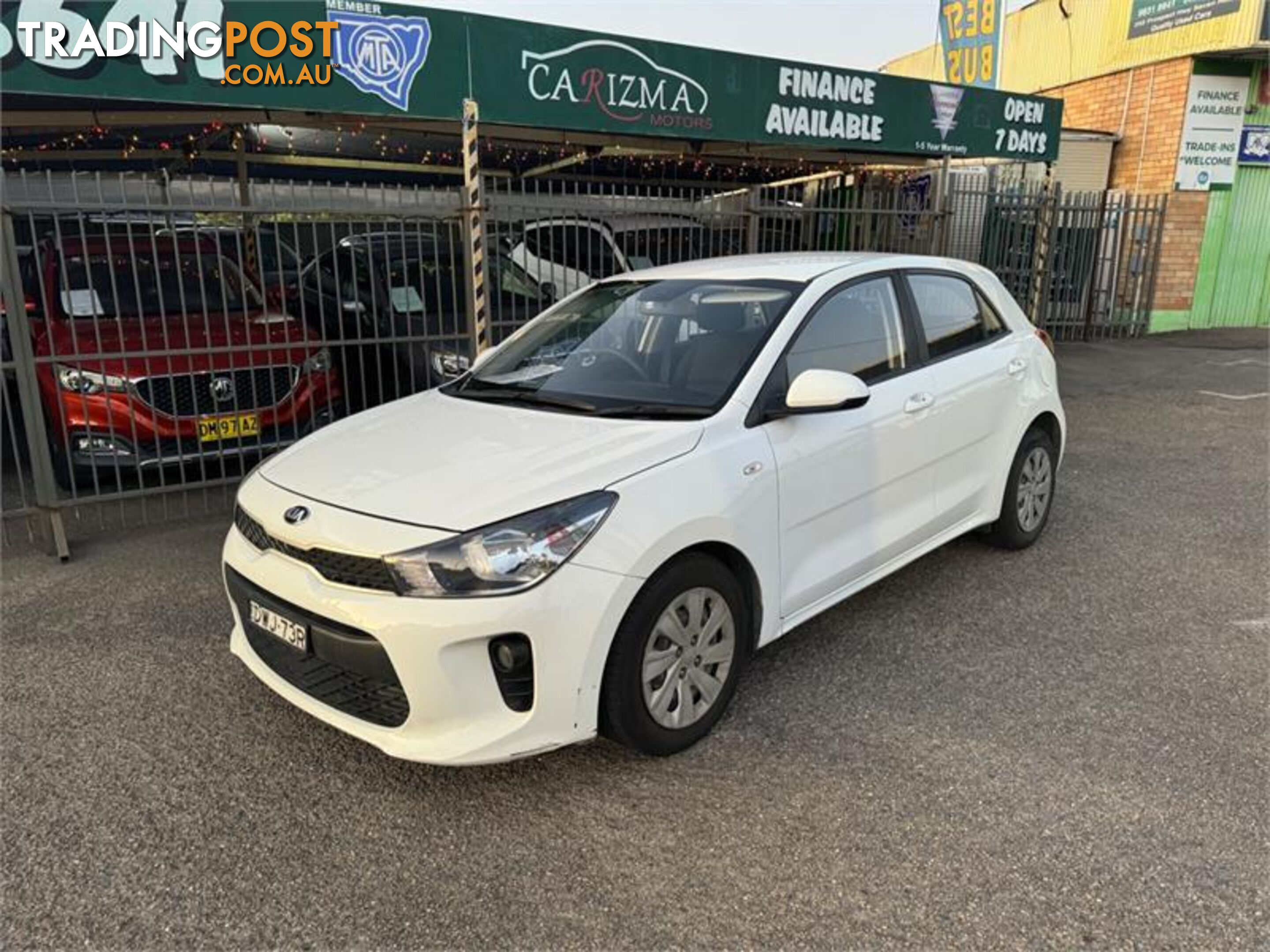 2018 KIA RIO S YB MY18 HATCH, 5 DOORS, 5 SEATS