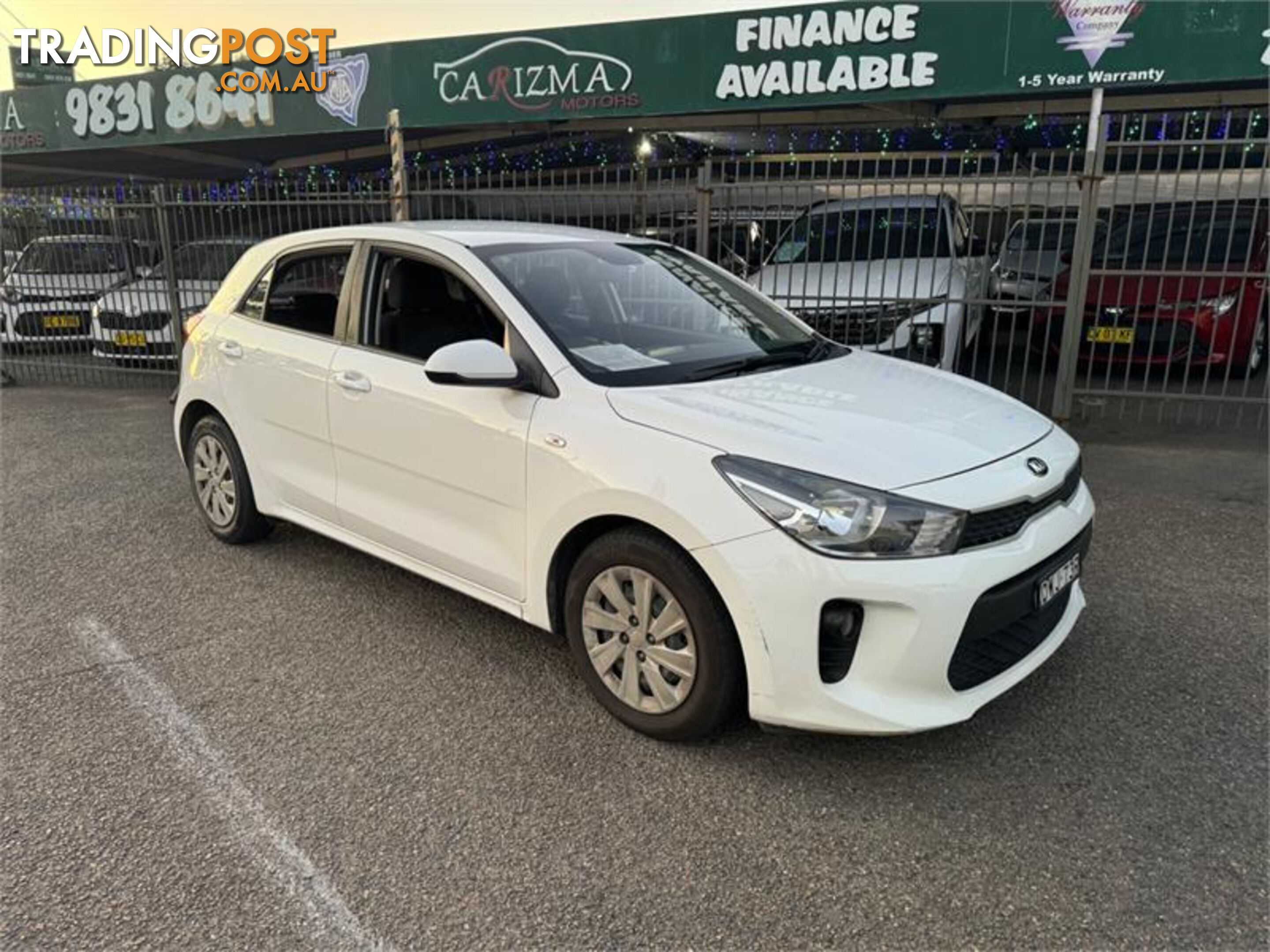 2018 KIA RIO S YB MY18 HATCH, 5 DOORS, 5 SEATS