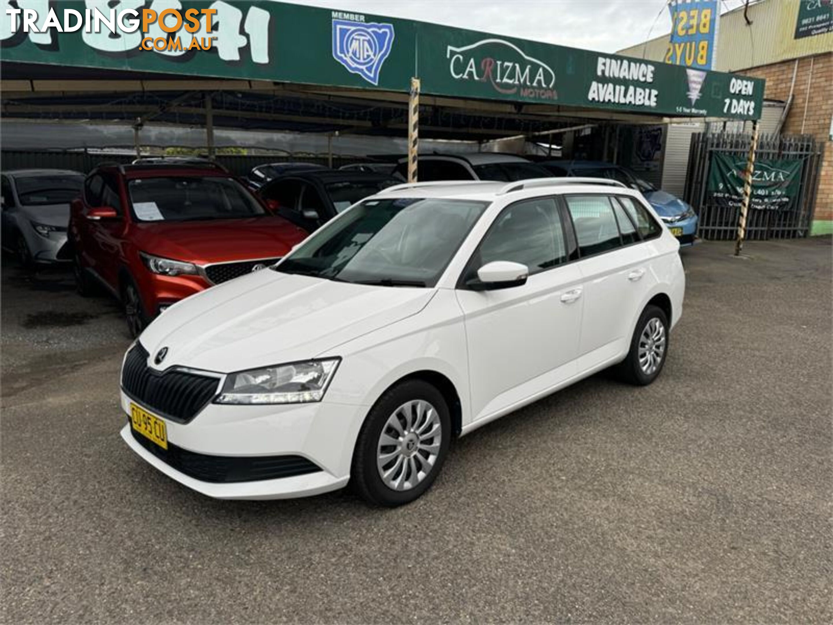 2020 SKODA FABIA 81 TSI NJ MY20 WAGON, 4 DOORS, 5 SEATS