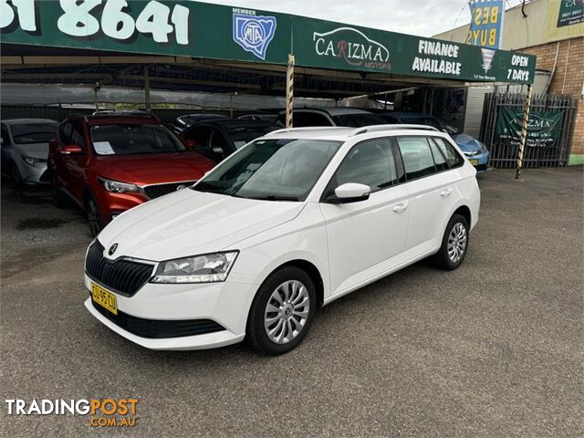 2020 SKODA FABIA 81 TSI NJ MY20 WAGON, 4 DOORS, 5 SEATS