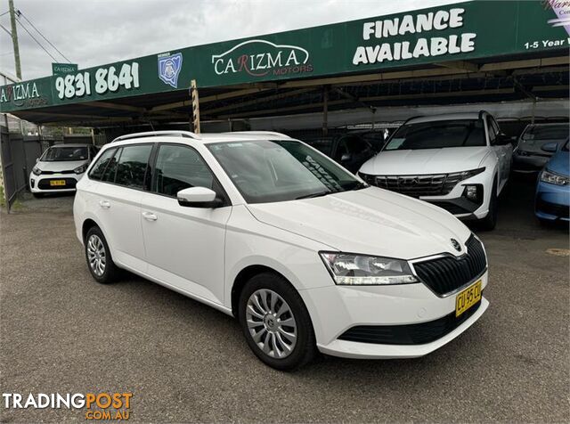 2020 SKODA FABIA 81 TSI NJ MY20 WAGON, 4 DOORS, 5 SEATS