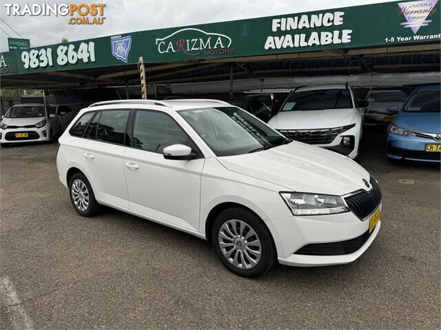 2020 SKODA FABIA 81 TSI NJ MY20 WAGON, 4 DOORS, 5 SEATS