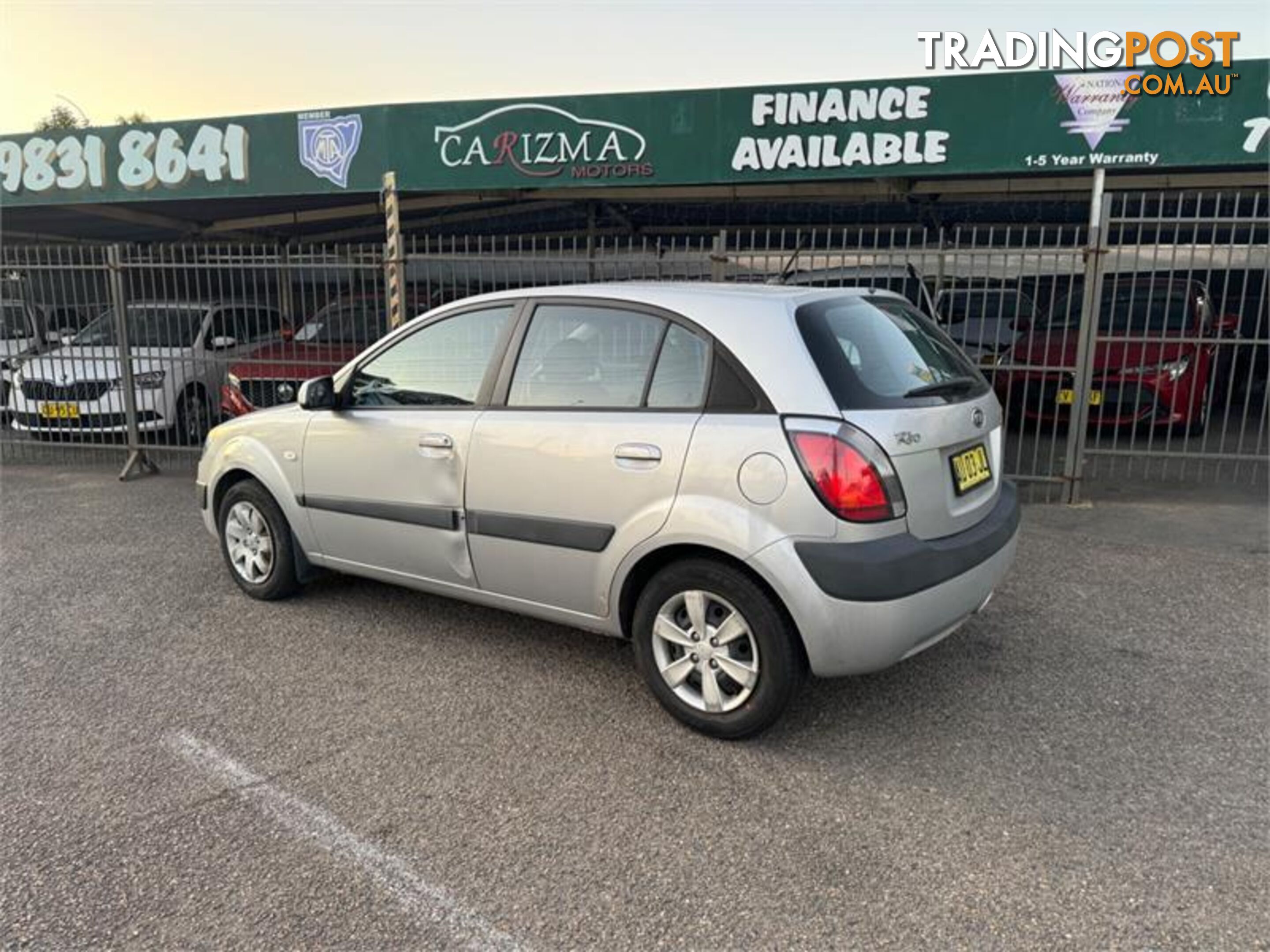 2007 KIA RIO LX JB HATCH, 5 DOORS, 5 SEATS