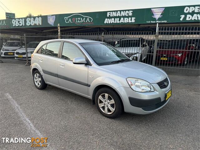 2007 KIA RIO LX JB HATCH, 5 DOORS, 5 SEATS