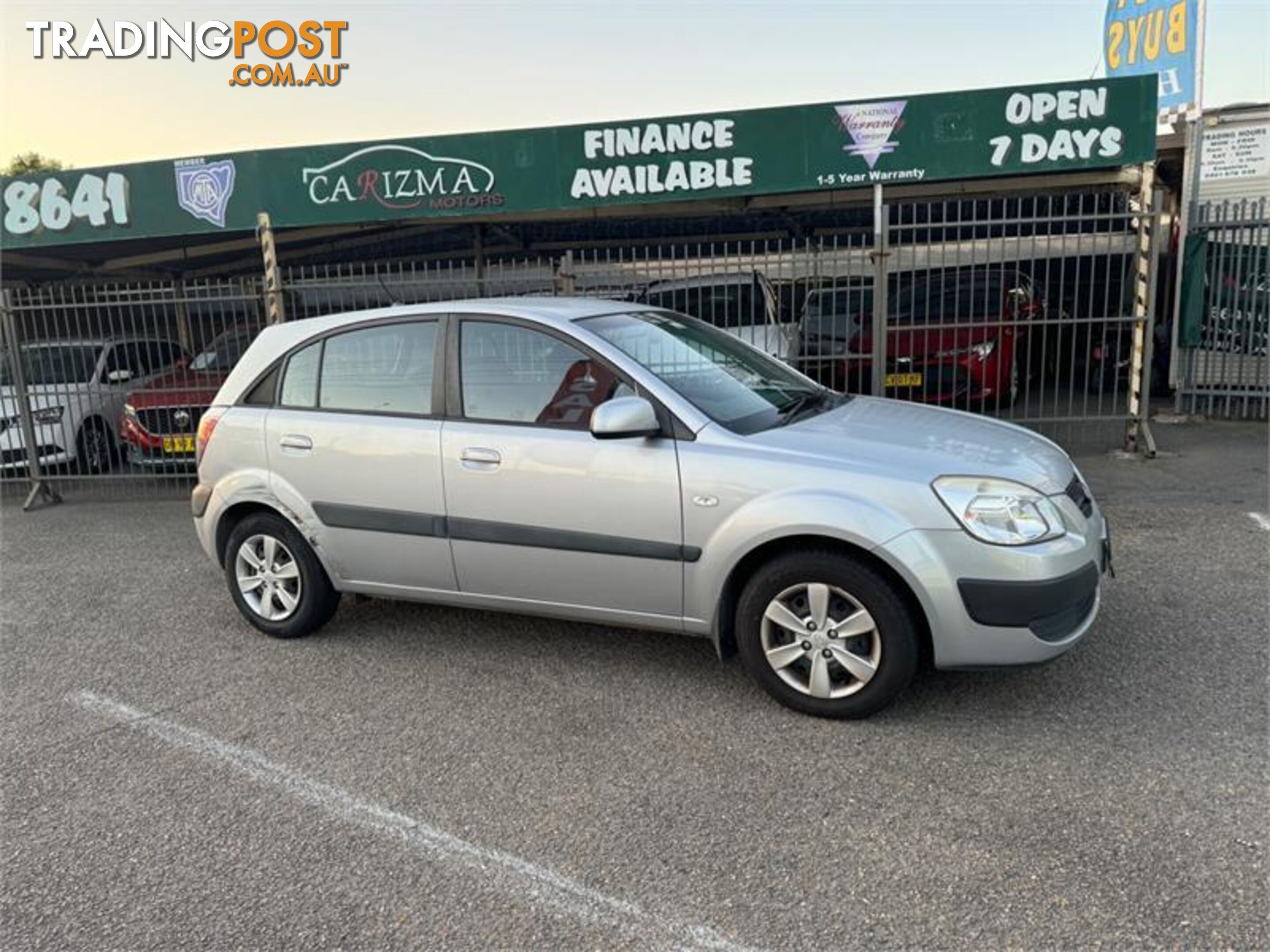 2007 KIA RIO LX JB HATCH, 5 DOORS, 5 SEATS