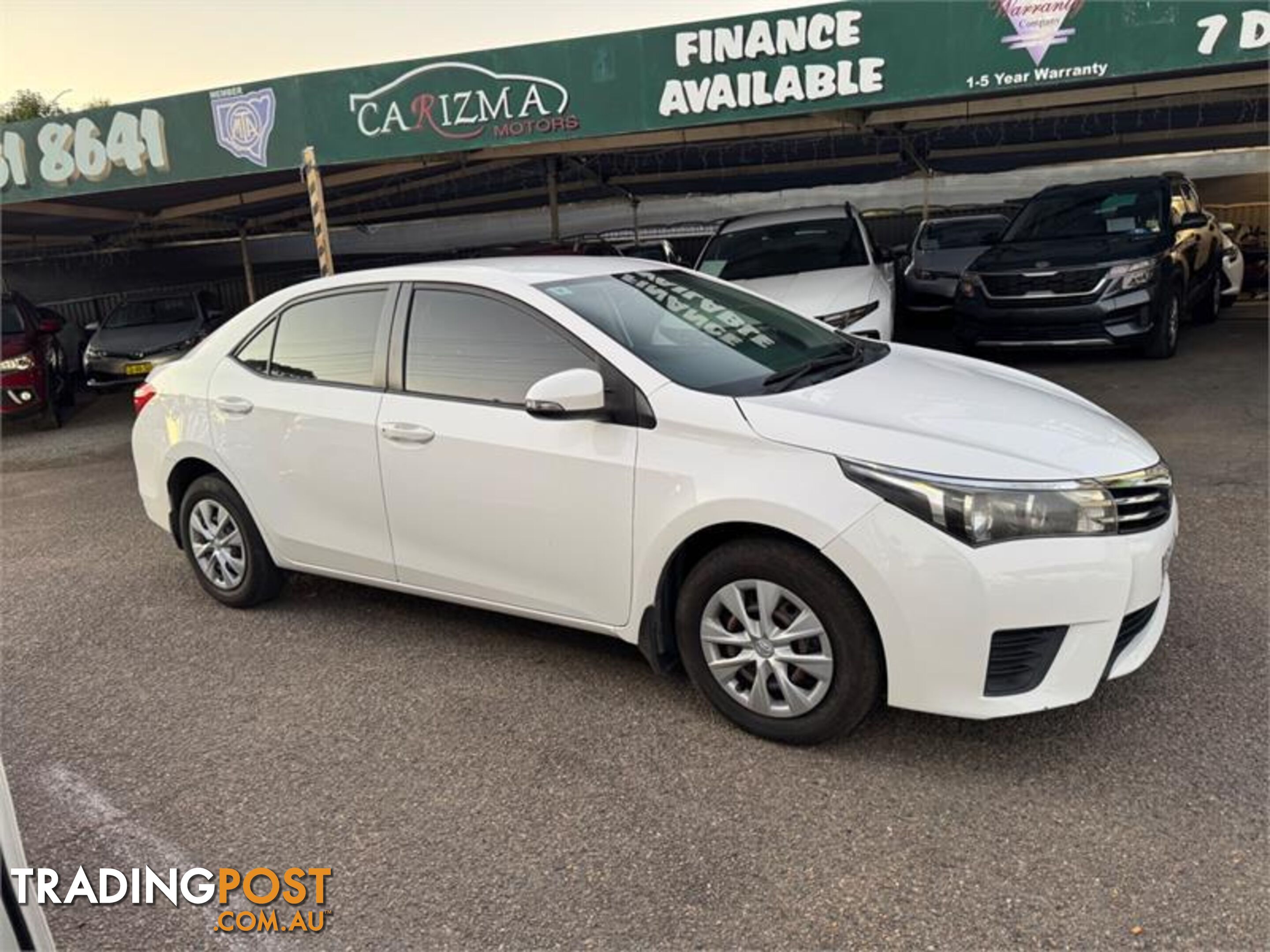 2016 TOYOTA COROLLA ASCENT ZRE172R SEDAN, 4 DOORS, 5 SEATS