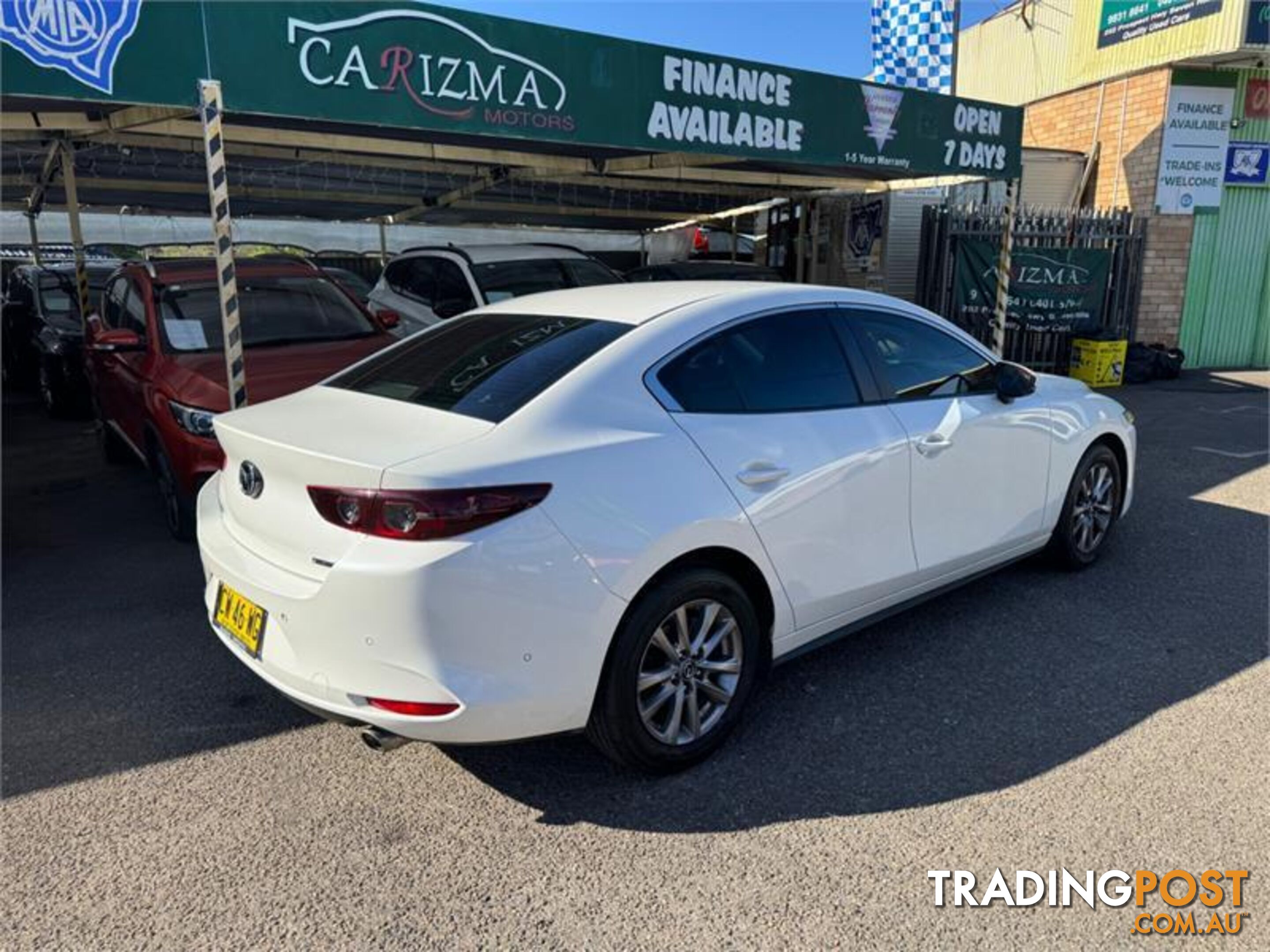 2020 MAZDA 3 G20 PURE BP SEDAN