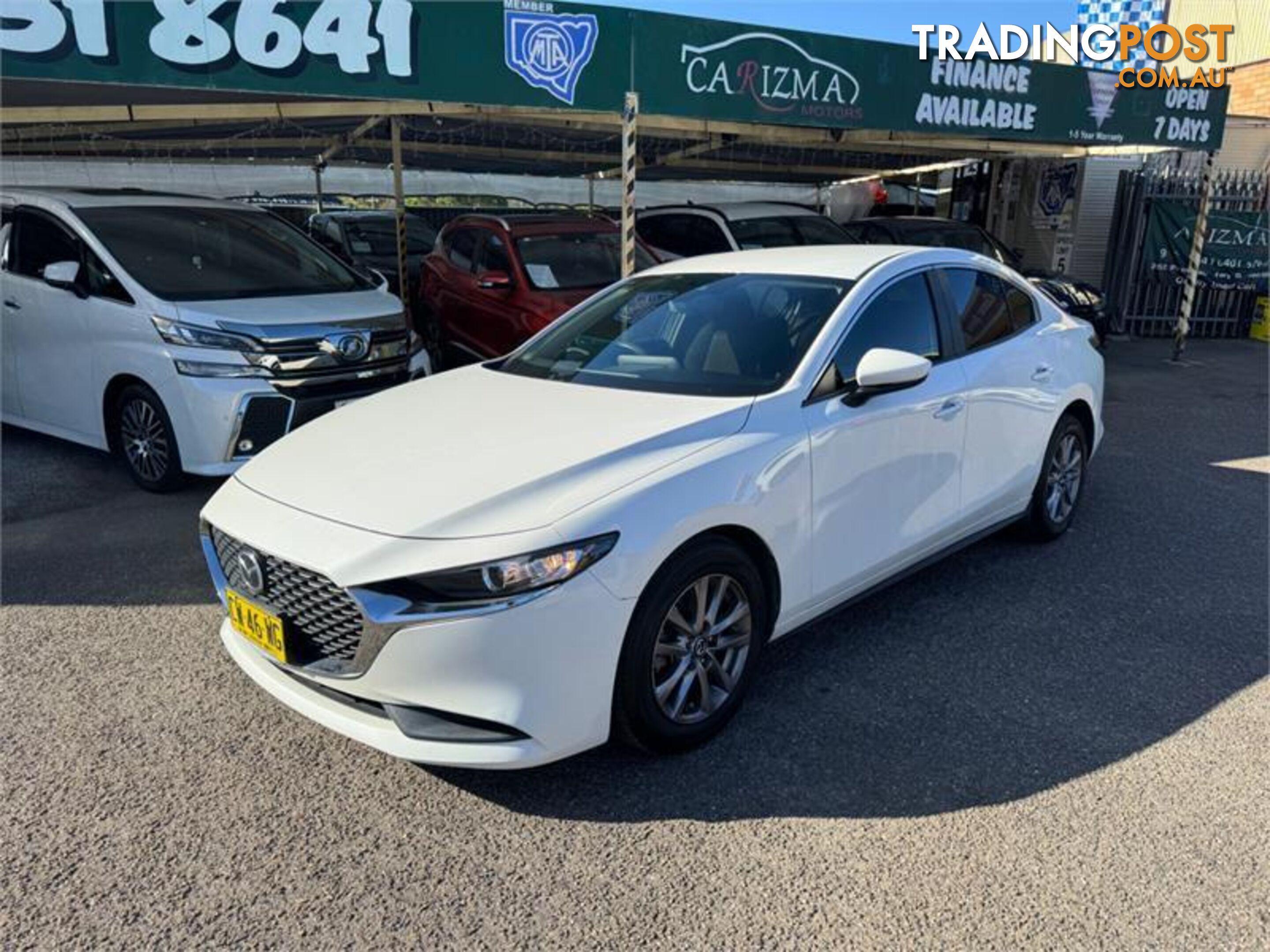 2020 MAZDA 3 G20 PURE BP SEDAN