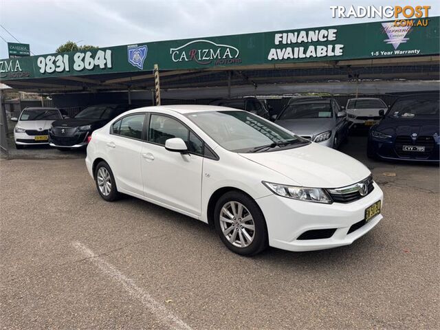 2013 HONDA CIVIC VTI-L SERIES 2 SEDAN