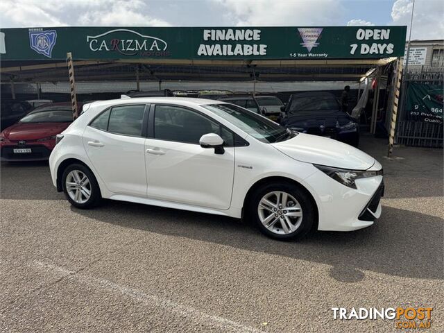 2022 TOYOTA COROLLA ASCENT SPORT HYBRID ZWE211R HATCHBACK